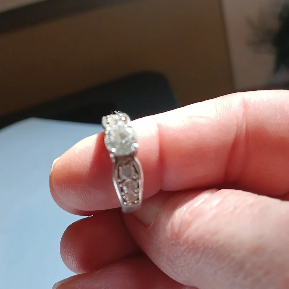 SS CZ RING - Picture 3 of 8